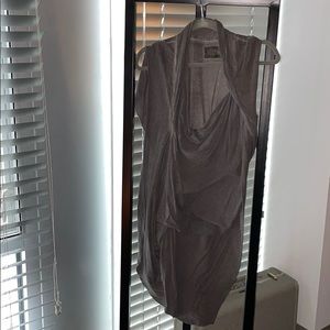 Allsaints asymmetrical Greek style tunic